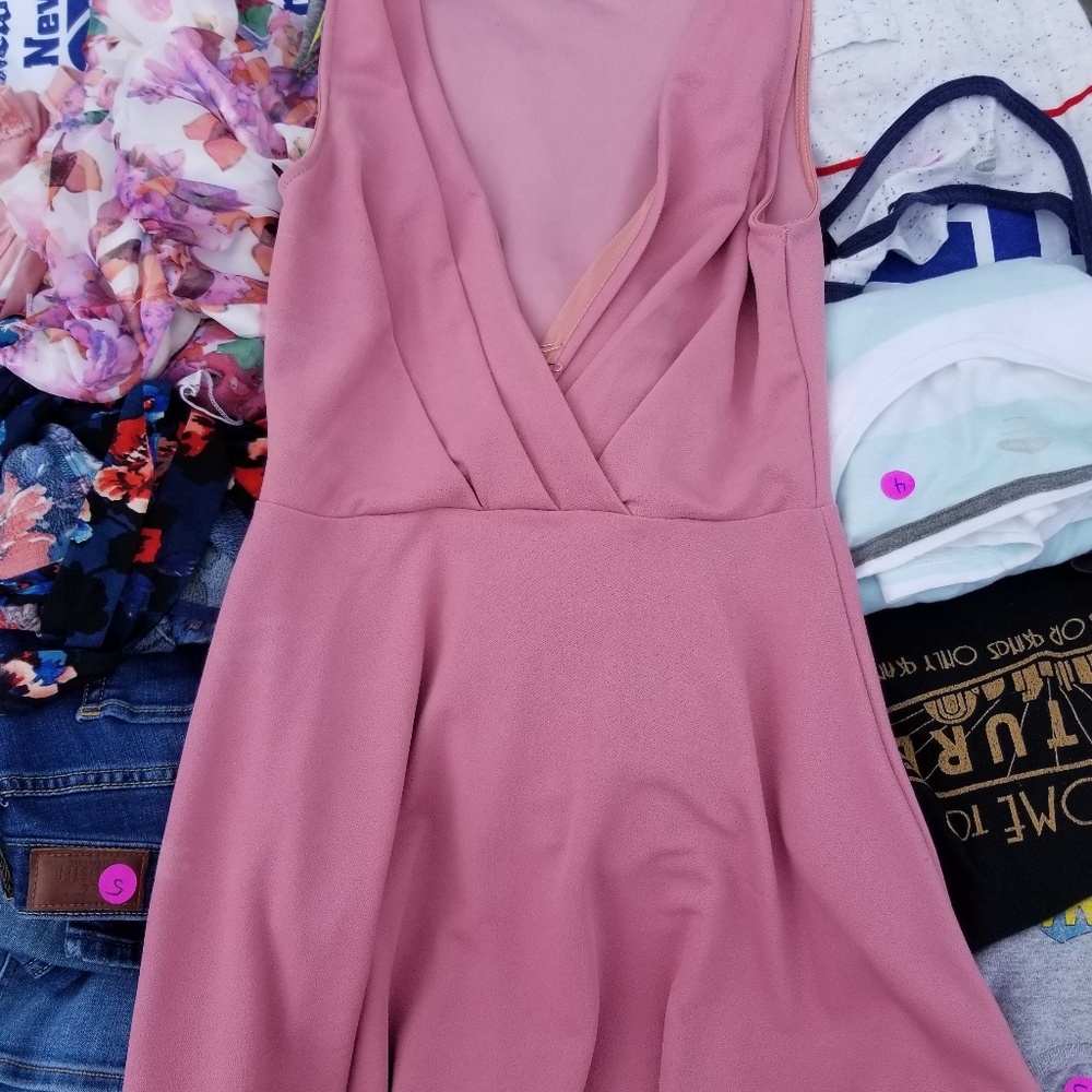 Pink dress